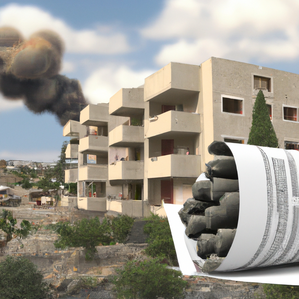 Generate an image "מלחמת חרבות ברזל: השפעה על נדל”ן בדימונה?" with the following settings: Style: Realism, Resolution: 1024x1024.