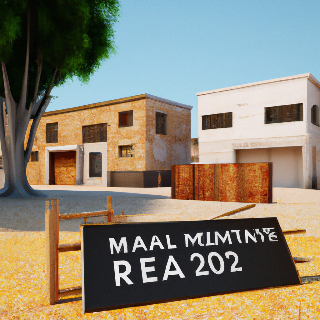 Generate an image "שוק הנדל”ן בדימונה: מה צופן אוקטובר 2024?" with the following settings: Style: Realism, Resolution: 1024x1024.