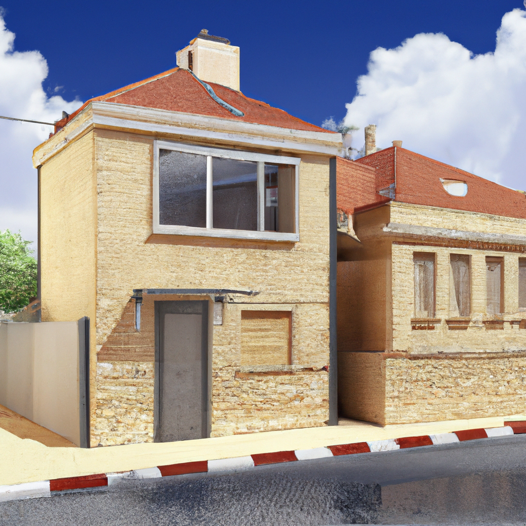 Generate an image "הזדמנות נדל”ן נדירה ברחוב הרב פינטו, דימונה" with the following settings: Style: Realism, Resolution: 1024x1024.
